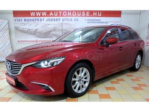 MAZDA 6 Sport 2.2 CD Attraction (Automata) 104.000 Km! MAGYARORSZÁGI! SÉRÜLÉSMENTES! NAVI! ÜLÉSFŰTÉS! VONÓHOROG!