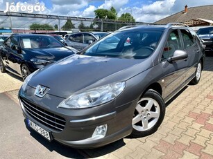 Peugeot 407 SW 1.6 HDi Premium Panoráma tető.Na...