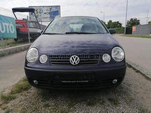 VOLKSWAGEN POLO 1.2 65 12V KLIMA/LÉGZSÁKOK/ABS/VONÓHOROG/ROHADÁSMENTES/2 DB KULCS