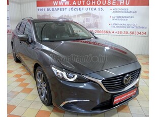 MAZDA 6 Sportkombi 2.2 CD AWD Revolution Plus (Automata) 5.117.000 + Áfa! BICOLOR BŐR! NAVI! HEAD-UP! LED! KEYLESS-GO! KAMERA! BOSE!