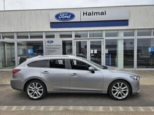 MAZDA 6 Sportkombi 2.2 CD175 Revolution SD (Automata) 1. MAGYAR TULAJTÓL TOLATÓKAMERA ÜLÉSFŰTÉS NAVI TÉLI KERÉK SZETT!