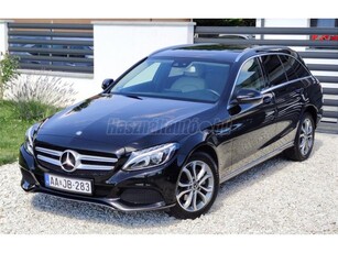 MERCEDES-BENZ C 220 T d 4Matic 9G-TRONIC Magyaro! Márkaszerviz! Bézs Bőr! Összkerék!