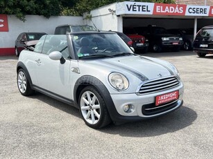 MINI CABRIO Cooper1.6 Bőr Ülésfűtés Tempomat Tolatóradar Megkímélt!