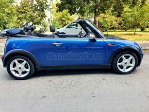 MINI MINI COOPER Cabrio 1.6 /friss vizsga/vezérléscsere/klíma/félbőr/alufelni/beázásmentes vászontető