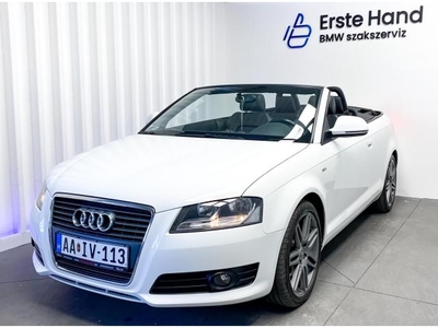 AUDI A3 CABRIO 1.8 TFSI Attraction 'S-LINE - RADAR - AZONNAL - SZERVIZKÖNYV'