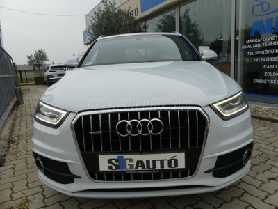 AUDI Q3 2.0 TDI DPF quattro S-tronic S Line.Bose..D.Klima.Űl.Fű.PDC.Navi.Park.As