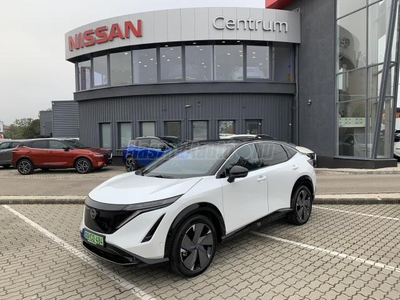 NISSAN ARIYA 87 kWh EVOLVE 525 km hatótáv+Nappa bőr+20'-os alufelni KÉSZLETEN 0% THM