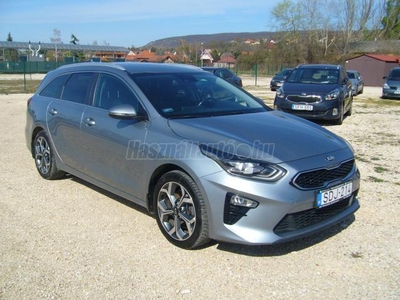 KIA CEE'D Ceed SW 1.4 T-GDI Platinum SZERVIZK. FÉLBŐR. NAVI. TOLATÓKAMERA. SÁVTARTÓ. TÁBLAFELISMERŐ. KORMÁNYFŰTÉS