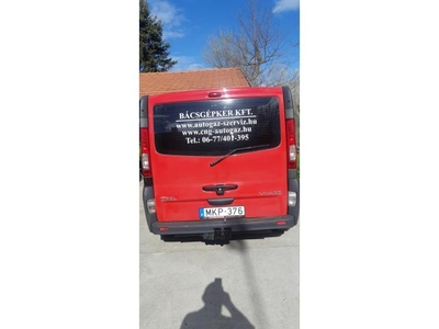 OPEL VIVARO 2.0 L1H1 2.9t benzin-gáz