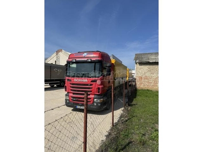 SCANIA R 420 Gabonás szerelvényben