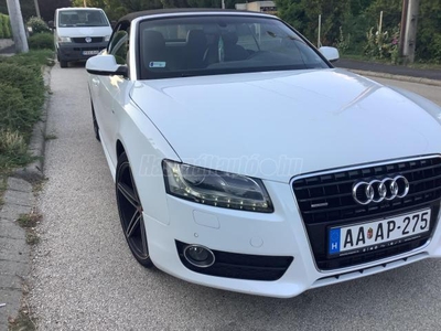 AUDI A5 CABRIO 3.0 TDI DPF quattro S-tronic Bőr.Garázban tartott