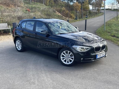 BMW 118d NagyNavi-Tempomat-Xenon-8kerék-Vezérléscserélve