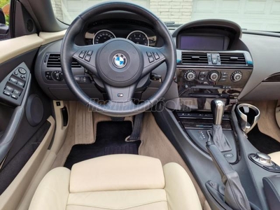 BMW 645Ci Cabrio (Automata) Individual/Újszerű/Tulajdonostól/118.000km!