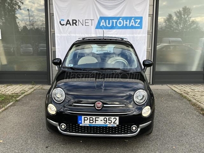 FIAT 500 1.2 8V Lounge Dualogic magyarországi. végig vezetett szervizkönyv. valós km