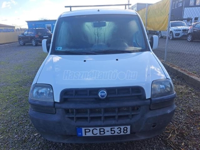 FIAT DOBLO Dobló Cargo 1.9 JTD SX JÓ ÁLLAPOTÚ!AZONNAL MUNKÁBA VIHETŐ!VONÓHOROG!