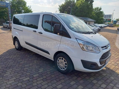 FORD TRANSIT Custom 2.2 TDCi 300 SWB Trend LONG / Tempomat / Első-Hátsó/utastér/ Klíma-Fűtés / 9FŐS