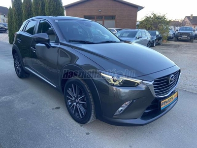 MAZDA CX-3 2.0i Revolution V.SZ.KÖNYV LED BŐR NAVI KAMERA SÁVTARTÓ HEAD UP 50E KM