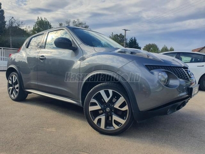 NISSAN JUKE 1.6 DIG-T N-Tec MAGYARORSZÁGI!! VÉGIG VEZETETT SZERVIZKÖNYVES!! 8KERÉK!! NAVI KAMERA ÜLÉSFŰTÉS