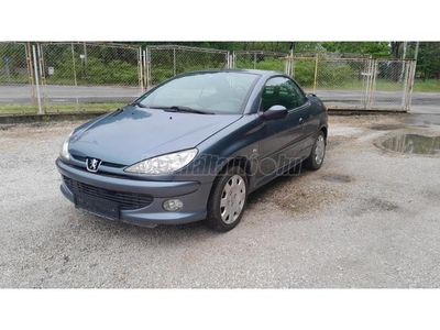 PEUGEOT 206 cc1.6.os Benzines.80kw: Külfödi Okmányokkal Eladó!