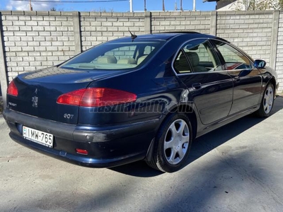 PEUGEOT 607 2.2 HDi Executive Tiptronic M.O.-i Vajbőr belső. Napfénytető. Fullextra