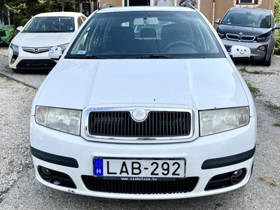 SKODA FABIA Combi 1.4 16V Gift MAGYARORSZÁGI. KLÍMA. EL. ABLAK. RÉSZLETES SZERVÍZ MÚLTTAL