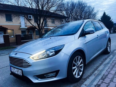 FORD FOCUS 1.5 TDCI Titanium NAVIGÁCIÓ!KORMÁNYFŰTÉS!ÜLÉFŰTÉS!PARK RADAR!