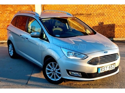 FORD C-MAX Grand1.5 EcoBoost Titanium X [7 személy] Ülés+kormányfűtés. Tempomat. Magyar. 79000 km