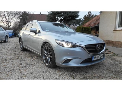 MAZDA 6 Sport 2.2 CD Revolution Top NAVI-XENON-LED-DIGIT-KLÍMA-ÜLÉSFŰTÉS-PDC-19-ES ALU-TEMPOMAT-SÁVTARTÓ