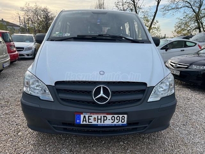 MERCEDES-BENZ VITO 110 CDI E Nagyon szép !!!!!! GYÁRI 9 SZEMÉLYE ÁFÁS KISBUSZ