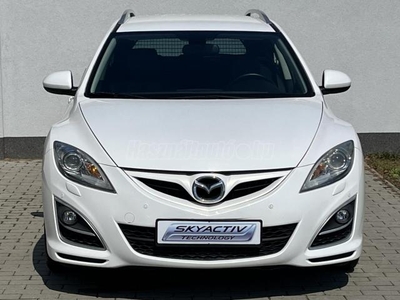 MAZDA 6 Sport 2.0 GTA TOP Navi/Bi-Xenon/BOSE/RVM/Keyless/18-as Alu/Bőrkárpit/Mem.ülés/Szervizkönyv