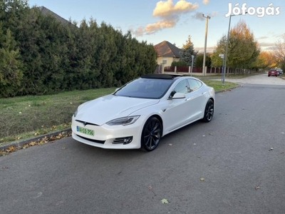 Tesla Model S 75 (Automata) Ingyentöltős-Üvegte...