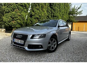 AUDI A4 Avant 2.0 TDI DPF EU5 MANUAL 6 - SZÍNES MMI - TEMPOMAT - SZERVIZKÖNYV - 2 KULCS