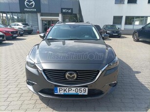 MAZDA 6 Sportkombi 2.2 CD Revolution Top Magyar 1 tulaj vezetett szervizkönyves téli-nyári kerék garnitúrával!