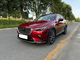 MAZDA CX-3 2.0i Takumi HeadUpDisplay-BőrBelső-ÜlésFűtés-Led-Navi-Bose