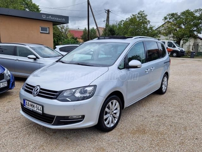 VOLKSWAGEN SHARAN 2.0 CR TDI Highline DSG (automata) LED/XENON/PANORÁMA/ ALCANTARA/ÜLÉSFŰT/SZÉLVÉDŐFŰT/