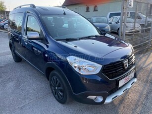 DACIA DOKKER 1.5 dCi Stepway 69.000km NAVI TOLATÓKAMERA TEMPOMAT ÜLÉSFŰTÉS MULTIKORMANY PDC FÉLBŐR BELSŐ