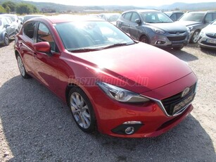 MAZDA 3 Sport 2.2 D Revolution Top SZERVIZKÖNYV.NAVI.BŐR.KLÍMA.KULCS NÉLKÜLI RENDSZER.HUD.ÜLÉS FŰTÉS