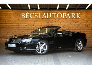 MERCEDES-BENZ SL 500 (Automata) Roadster cabrio AMG Style Elektr. Panor. Vario tető//53.000 Km//MAGYAR//THM:6.9%