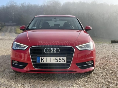 AUDI A3 1.4TFSI S-tronic.sér.mentes.kevés km.két kulcs. szerv.k.piros!