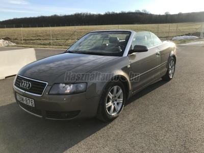 AUDI A4 CABRIO 2.5 V6 TDI Multitronic Friss műszaki.Automata.Bőr.2 zónás digitklíma.Ülésfűtés.ESP.Park radar.stb