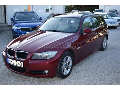 BMW 320d Touring EfficientDynamics 3éves kortól 1 Tulajdonosnál.2xDigit Klíma.Új Gumik.Bőr.Panoráma Üvegtető