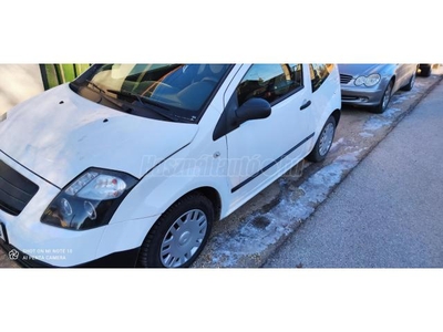 CITROEN C2 1.4 HDi Profi ABS MŰSZAKI. MŰKÖDŐ KLÍMA. SZÉP BELSŐ!