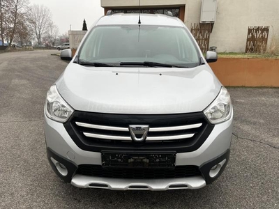 DACIA DOKKER 1.5 dCi Stepway EURO6 Foglalózva!! Friss műszaki! Navi! Tolatókamera! Klíma! Tempomat! Vonóhorog!17 al