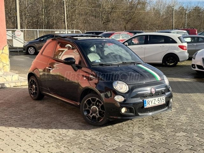 FIAT 500 1.4 16V Sport FULL 500S 16K ÚJSZGUMI BŐR PTETŐ B&ME KLÍMA HIFI SPORT 100EKM EU5 ITALYD ÚJSZERŰ