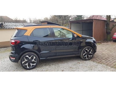 FORD ECOSPORT 1.0 EcoBoost ST-Line Black Edition Nagyon szép. kitünő állapotban! Magas felszereltséggel! Valós 61.000 km.!