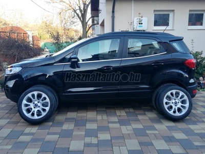 FORD ECOSPORT 1.0 EcoBoost Titanium Sérülésmentes !-Könnyűfém felnire szerelt.téli.-nyárigumi garnitúra+Vonóhorog!!