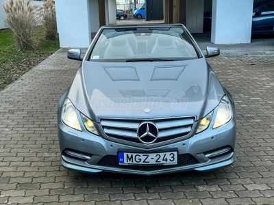 MERCEDES-BENZ E 250 CGI BlueEFFICIENCY Avantgarde 7G-TRONIC Újszerű állapot. Cabrio. benzines