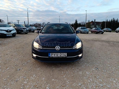 VOLKSWAGEN GOLF VII Variant 1.6 TDI BMT Comfortline NAVI ÜL FŰTÉS ÁFÁS Mo-i 1 tul szkönyv gyári fényezés