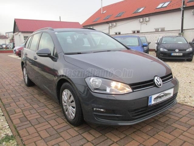 VOLKSWAGEN GOLF VII Variant 1.6 TDI BMT Trendline MEGKÍMÉLT ÁLLAPOT/VEZETETT SZERVIZKÖNYV 183-EZER KM !