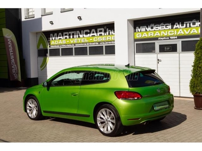 VOLKSWAGEN SCIROCCO 1.4 TSI Viper Green +Interlagos Rotor Wheels +1.Tulajdonos +Sz.Könyv +2X-s GARANCIA !!